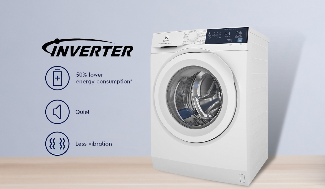 Máy giặt Electrolux Inverter - Tiết kiệm điện 50%
