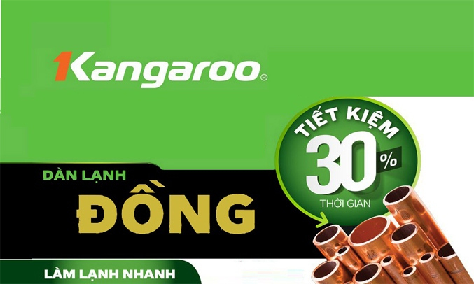 Tủ đông kháng khuẩn Kangaroo 140 lít KG265NC1 Dàn lạnh bằng đồng