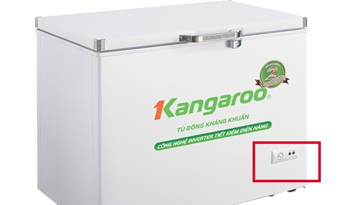 Tủ đông kháng khuẩn 140 lít Kangaroo KG265NC1 Dễ sử dụng