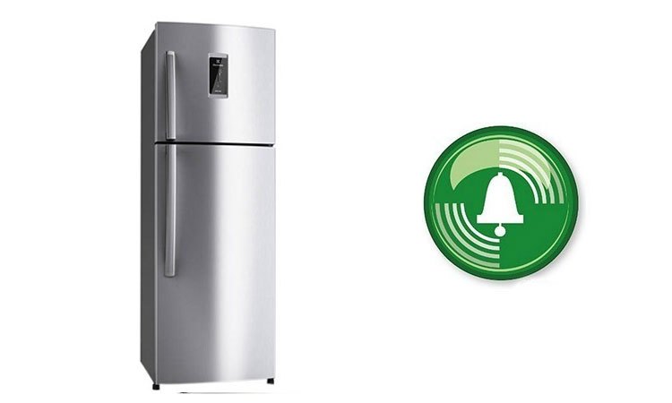 Tủ lạnh Electrolux ETE3500SE-RVN lắp đặt chuông báo cửa thông minh