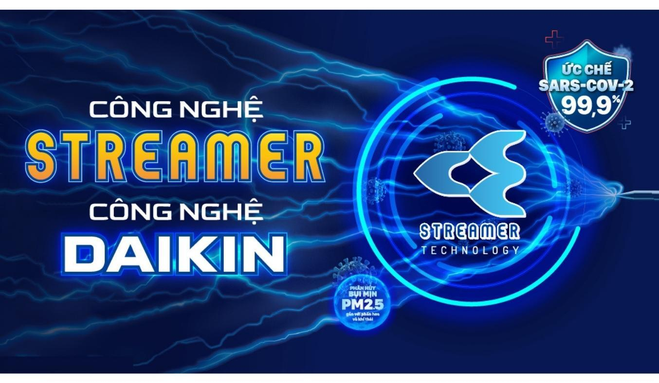 Máy lạnh Daikin Inverter 1.5 HP FTKY35WMVMV công nghệ lọc khí độc quyền Streamer