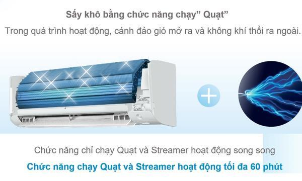 Máy lạnh Daikin Inverter 1.5 HP FTKY35WMVMV chống ẩm mốc hiệu quả