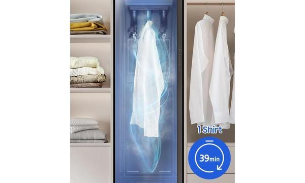 Tủ Chăm Sóc Quần Áo Thông Minh Samsung DF60A8500 giữ phom dáng quần áo