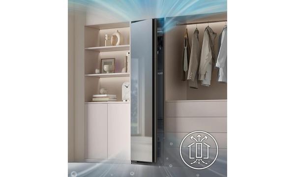 Tủ Chăm Sóc Quần Áo Thông Minh Samsung DF60A8500 hút ẩm xung quanh
