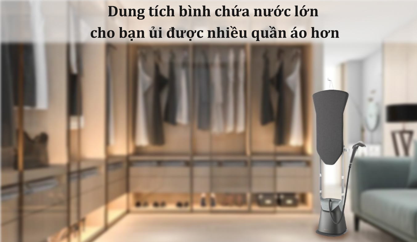 Bàn ủi hơi nước đứng Philips GC628/80