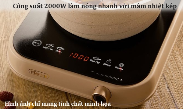 Bếp từ đơn Bear DCL-A22Q5