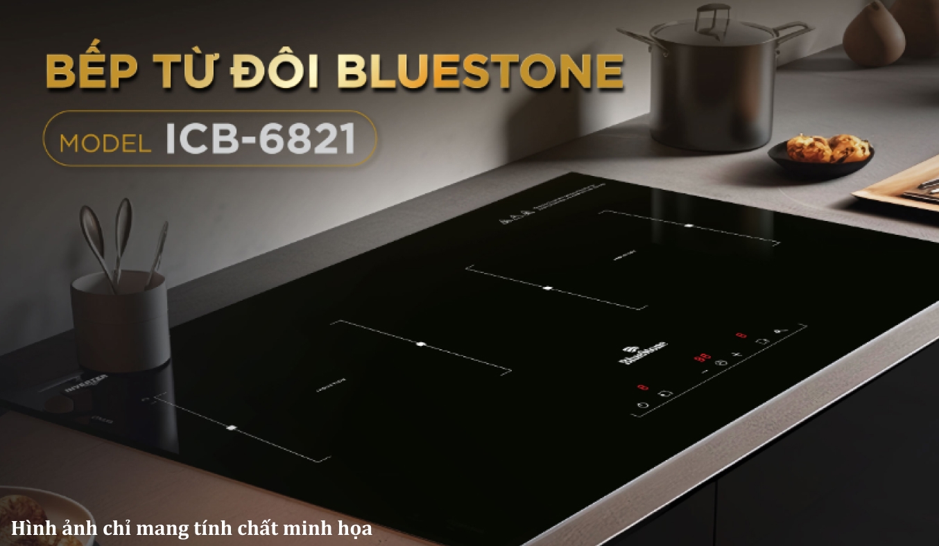 Bếp từ đôi BlueStone ICB-6821