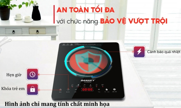 Bếp hồng ngoại đơn Sanaky VH3100HG