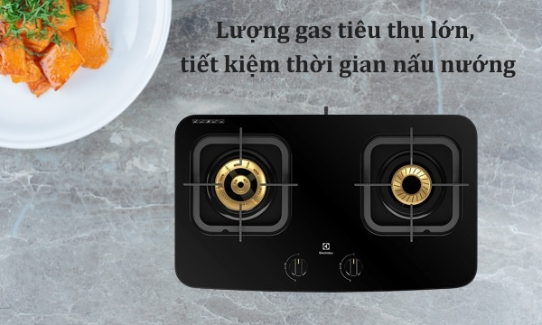 Bếp gas đôi Electrolux ETG7266GKR