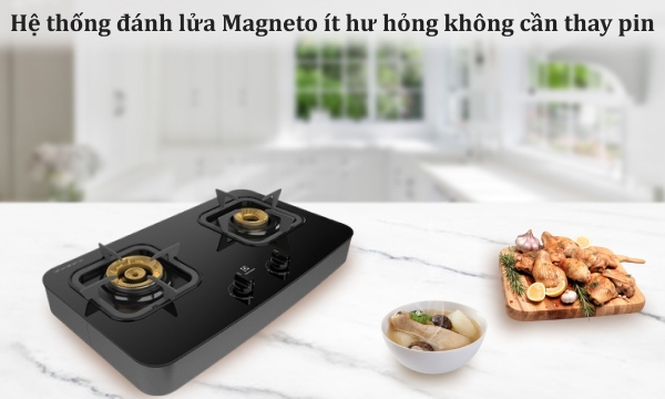 Bếp gas đôi Electrolux ETG7266GKR
