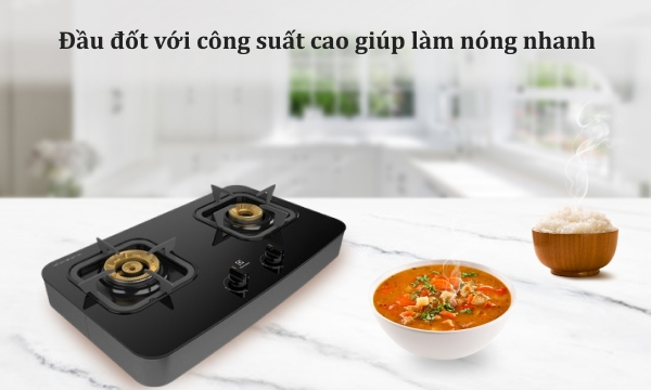 Bếp gas đôi Electrolux ETG7266GKR