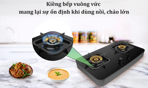 Bếp gas đôi Electrolux ETG7266GKR