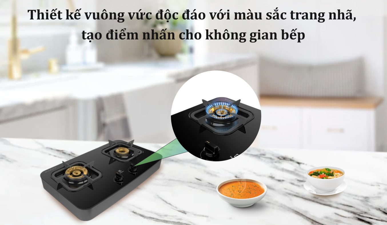 Bếp gas đôi Electrolux ETG7266GKR