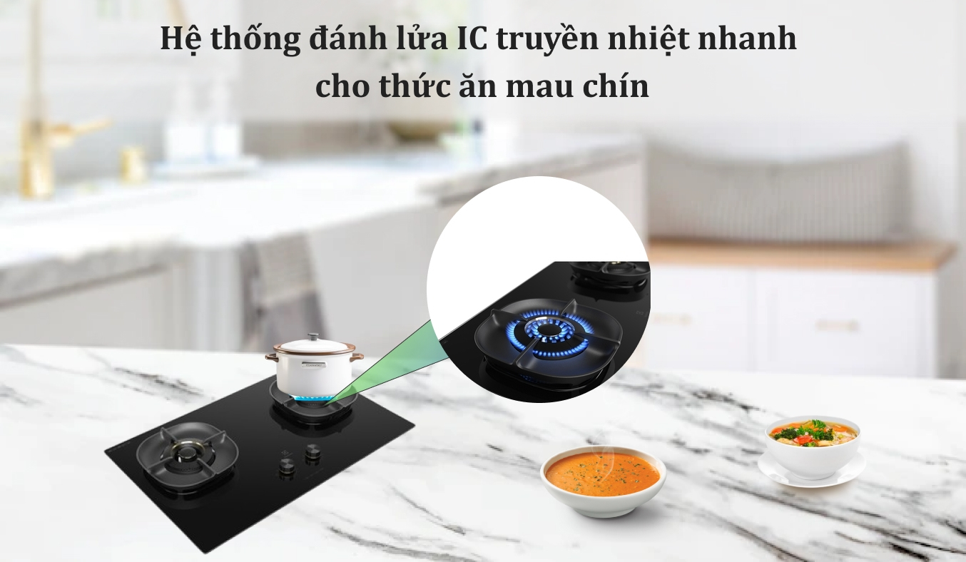 Bếp gas âm Electrolux EHG8251BC