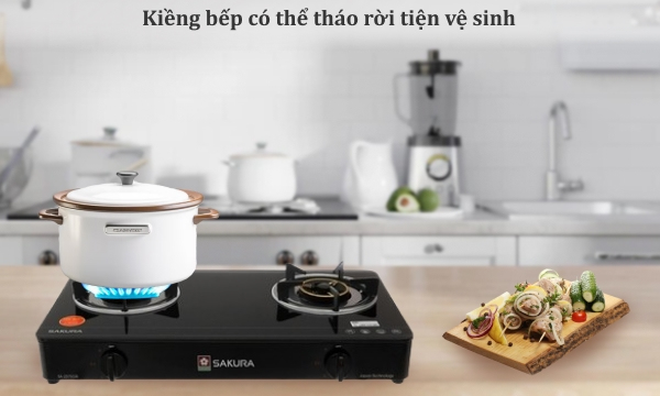 Bếp gas đôi Sakura SA-2375GB