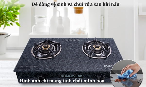 Bếp gas đôi Sunhouse Mama MMBB0787MT