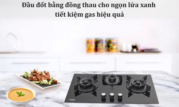 Bếp gas âm Torino Milan-3B