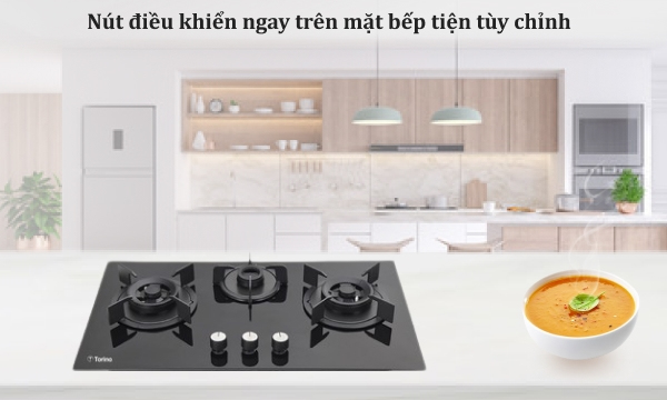 Bếp gas âm Torino Milan-3B