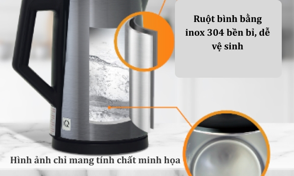 Bình đun siêu tốc BlueStone 1.5 lít KTB-3471