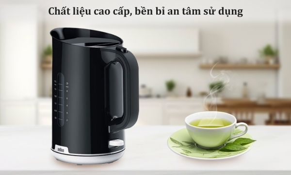 Bình đun siêu tốc Braun 1.7 lít WK1100BK