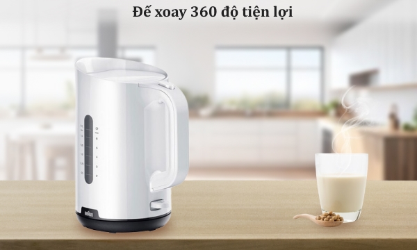 Bình đun siêu tốc Braun 1.7 lít WK1100WH