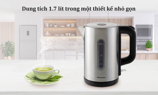 Bình đun siêu tốc Panasonic 1.7 lít NC-K301SRA