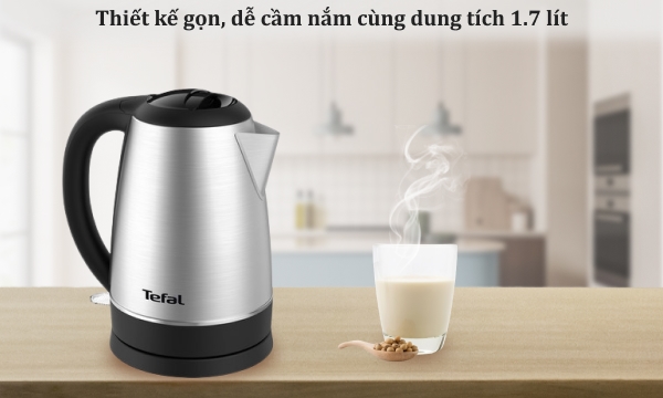 Bình đun siêu tốc Tefal 1.7 lít KI8000D68