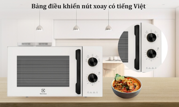 Lò vi sóng Electrolux 20 lít EMM20K22W