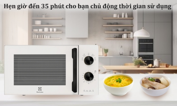 Lò vi sóng Electrolux 20 lít EMM20K22W