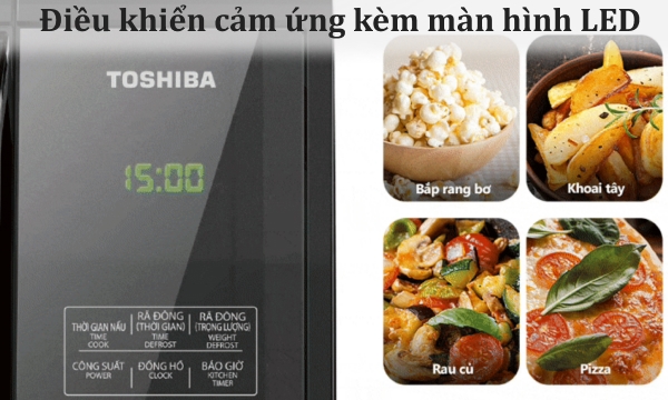 Lò vi sóng Toshiba 25 lít MM-EM25PE(BM)