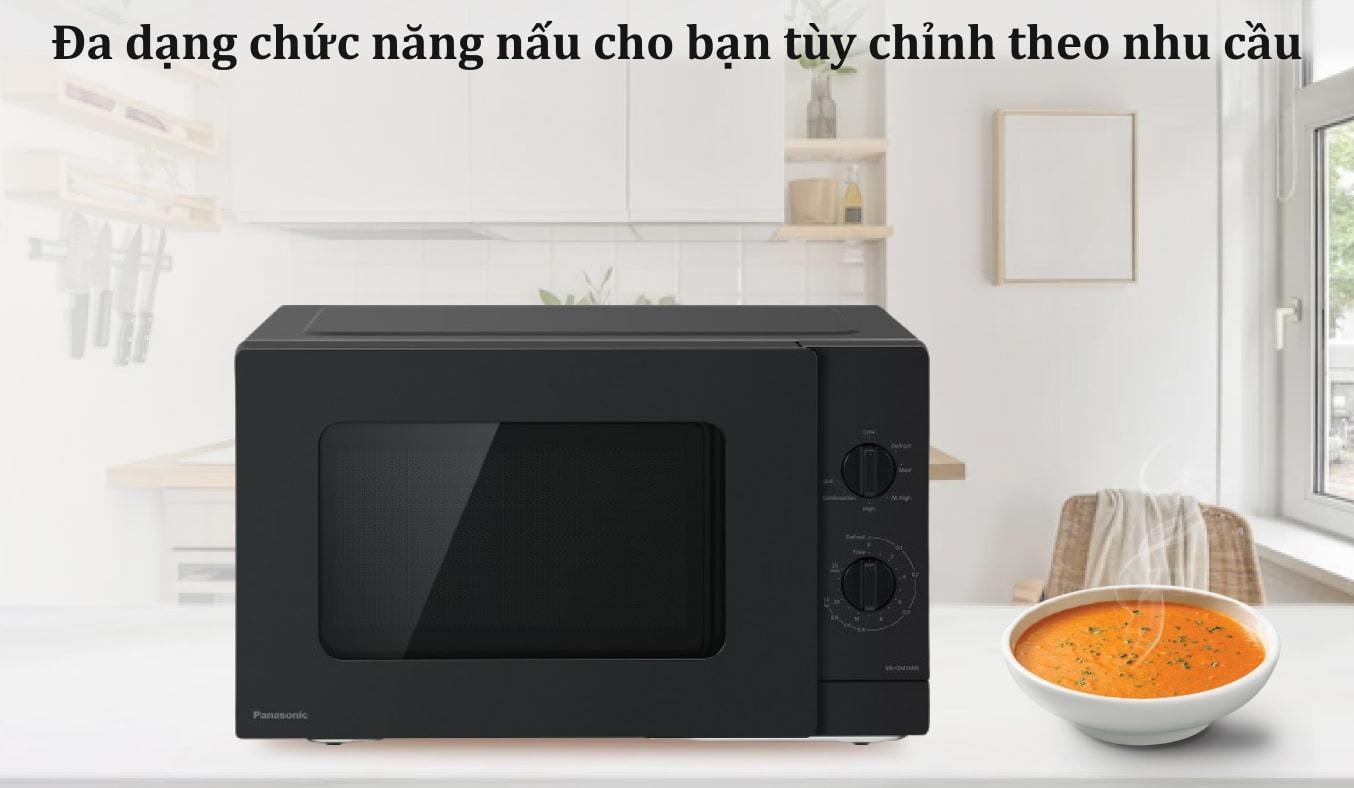 Lò vi sóng có nướng Panasonic 24 lít NN-GM34NBYUE