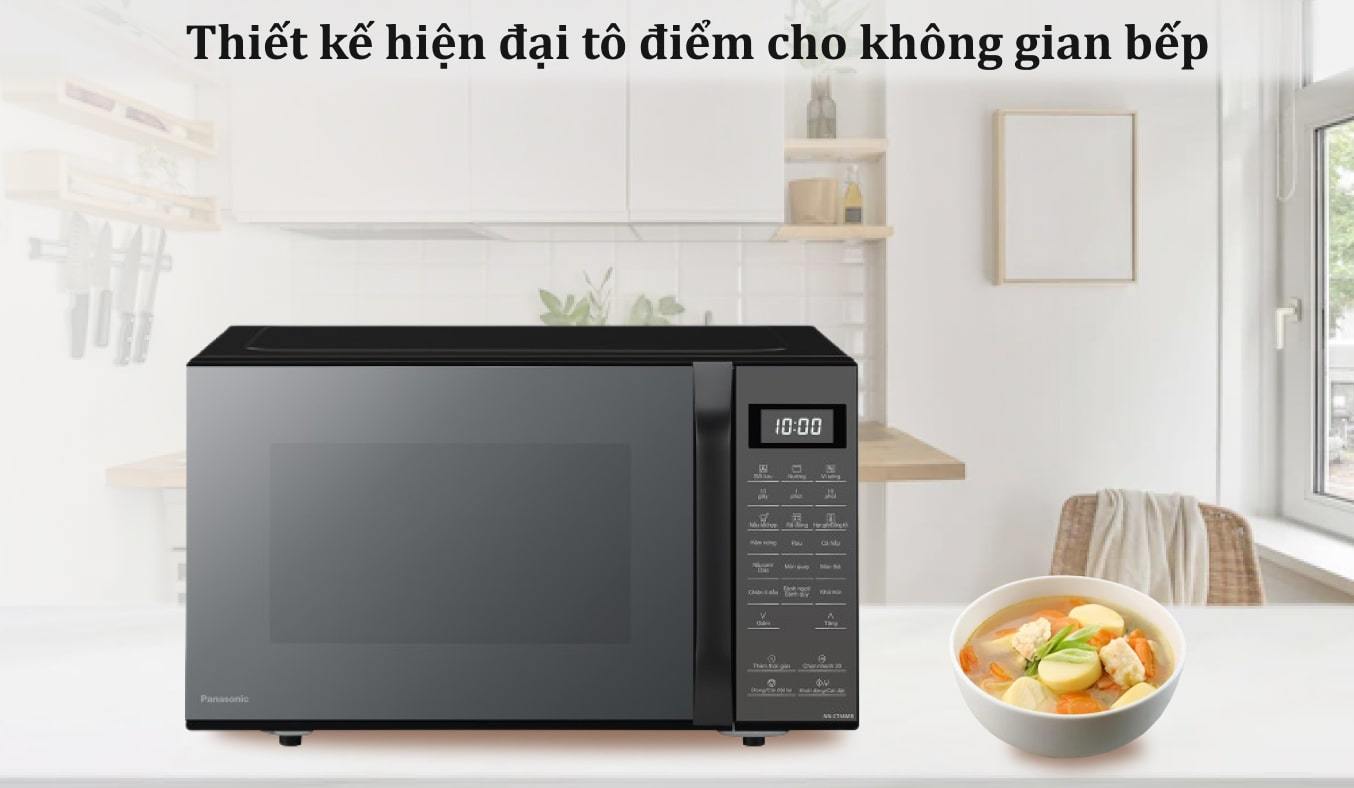 Lò vi sóng có nướng Panasonic 27 lít NN-CT66MBYUE