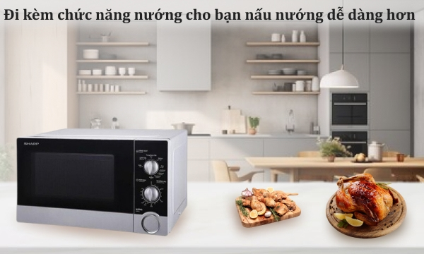 Lò vi sóng Sharp 23 lít R-G302VN