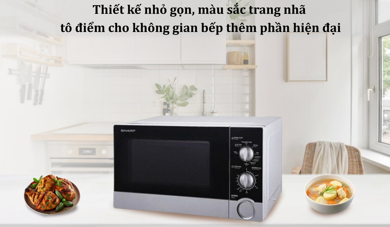 Lò vi sóng Sharp 23 lít R-G302VN