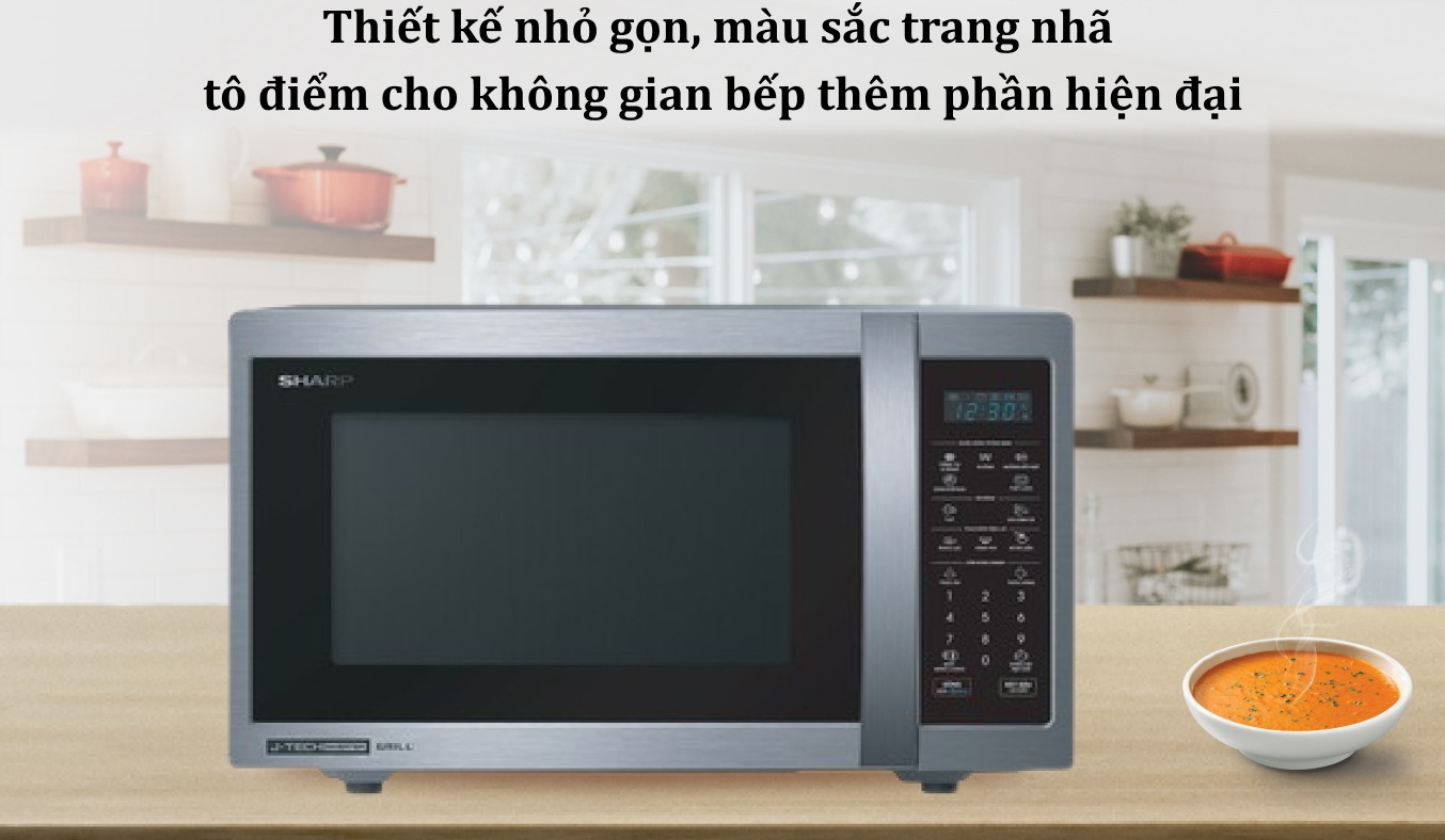 Lò vi sóng Sharp 25 lít R-G52XVN-ST