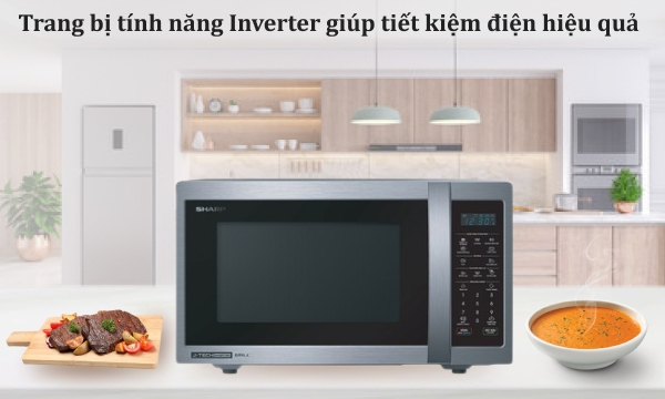 Lò vi sóng Sharp 25 lít R-G52XVN-ST