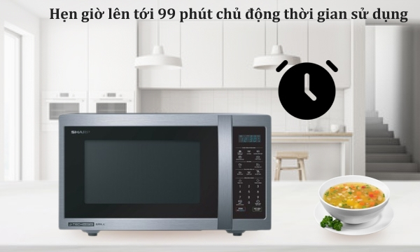 Lò vi sóng Sharp 25 lít R-G52XVN-ST