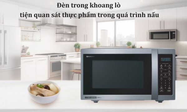 Lò vi sóng Sharp 25 lít R-G52XVN-ST