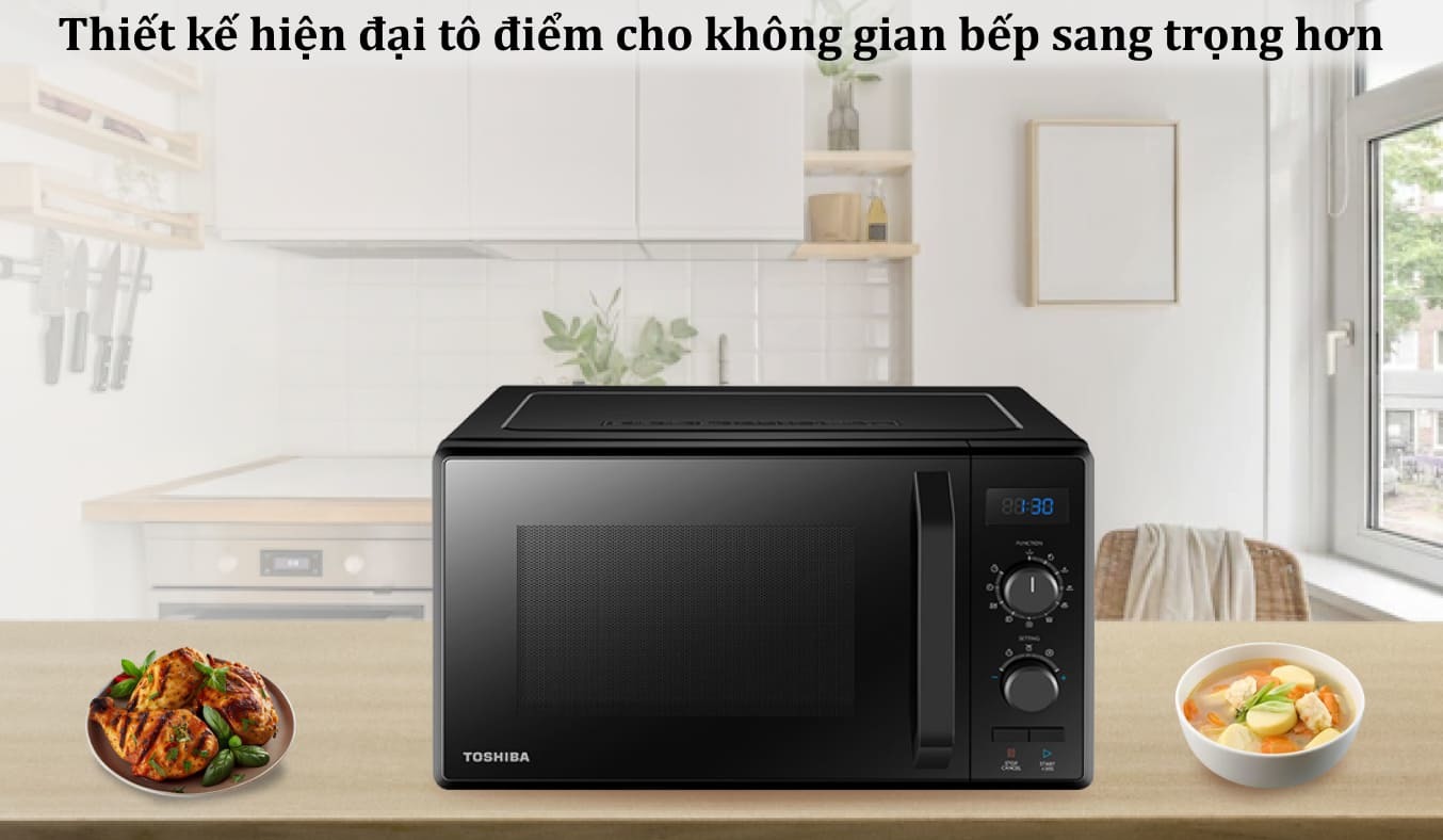 Lò vi sóng Toshiba MW2-AG24PC(BK)