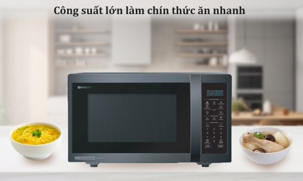 Lò vi sóng Sharp 28 lít R-G728XVN-BST