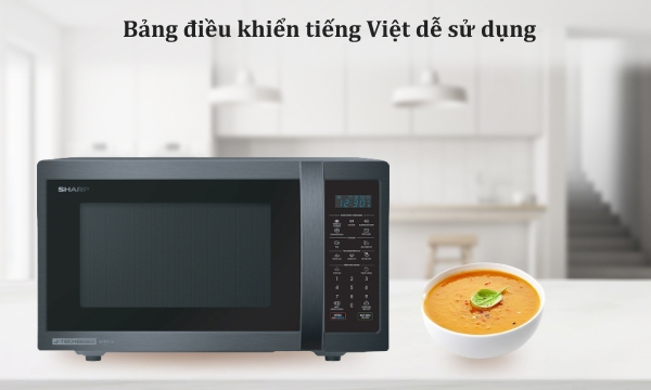 Lò vi sóng Sharp 28 lít R-G728XVN-BST