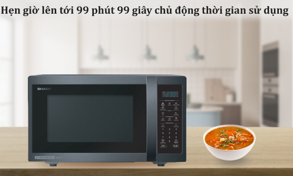 Lò vi sóng Sharp 28 lít R-G728XVN-BST