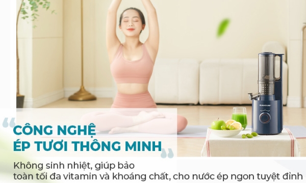 Máy ép chậm Sunhouse SHD5512