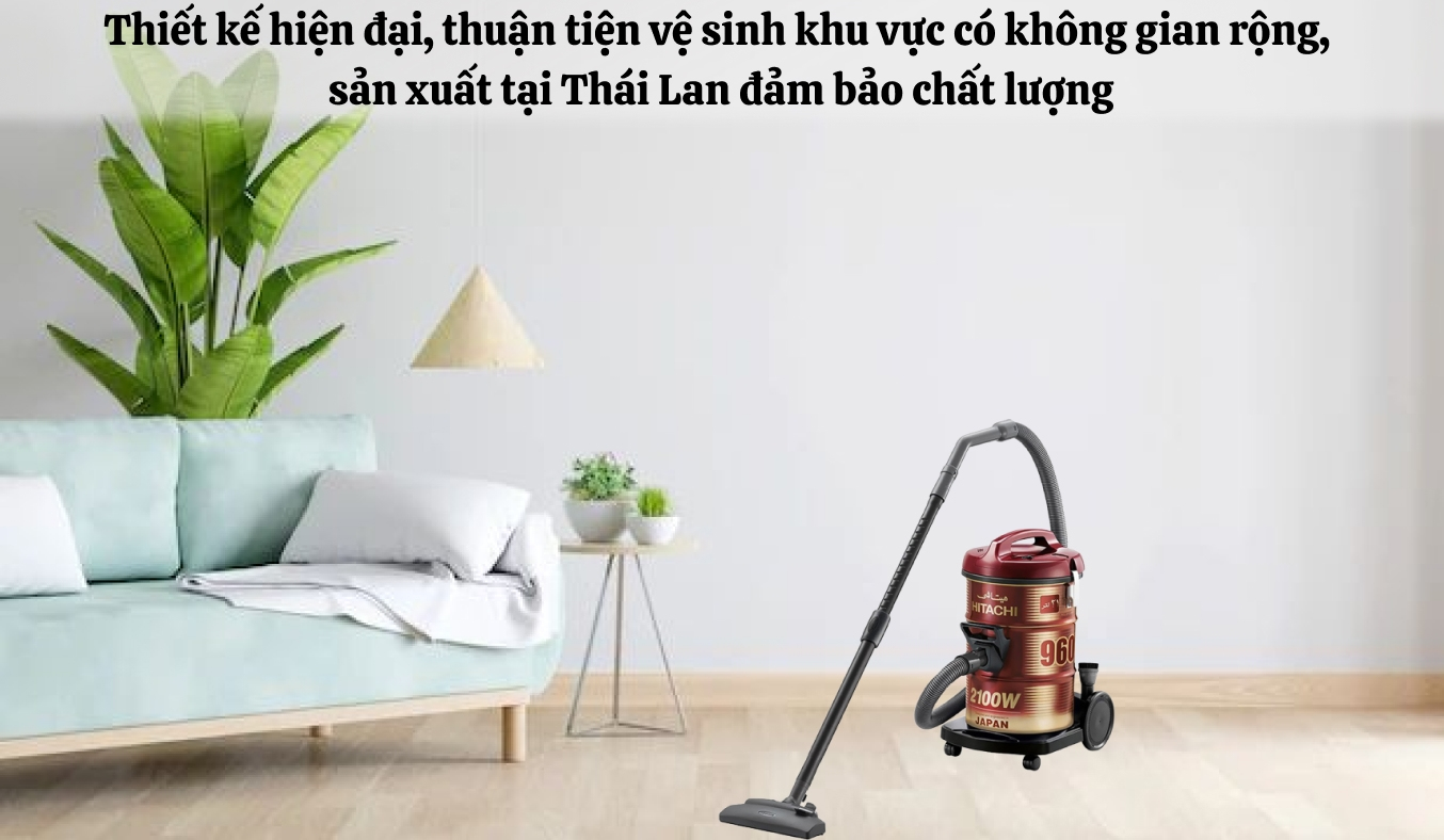 Máy hút bụi Hitachi CV-960F 24CV (WR)
