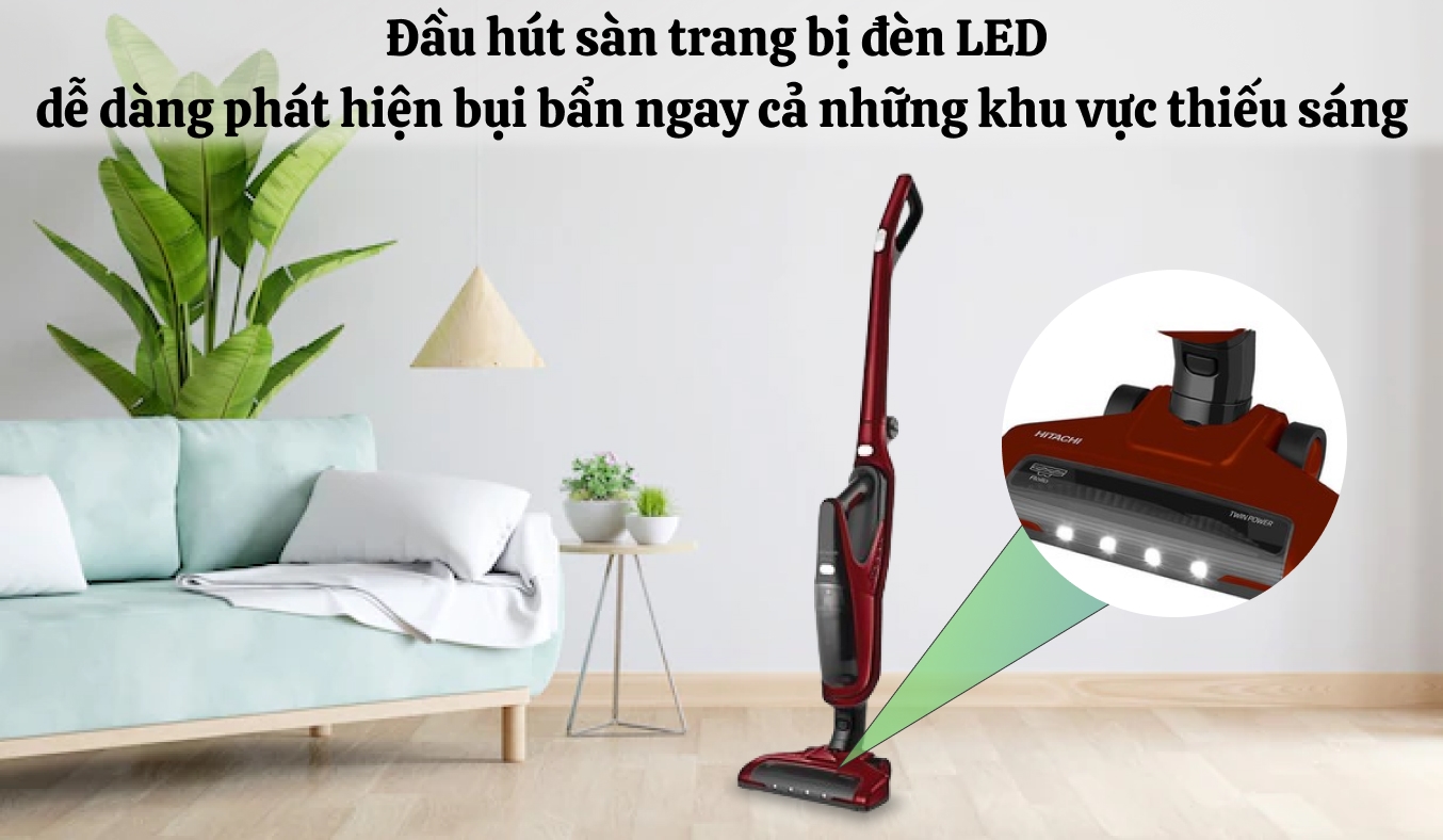 Máy hút bụi không dây Hitachi PV-X85M MRE