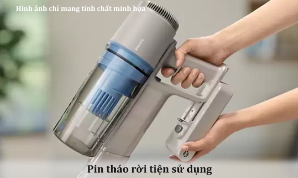 Máy hút bụi không dây Philips XC2011/01