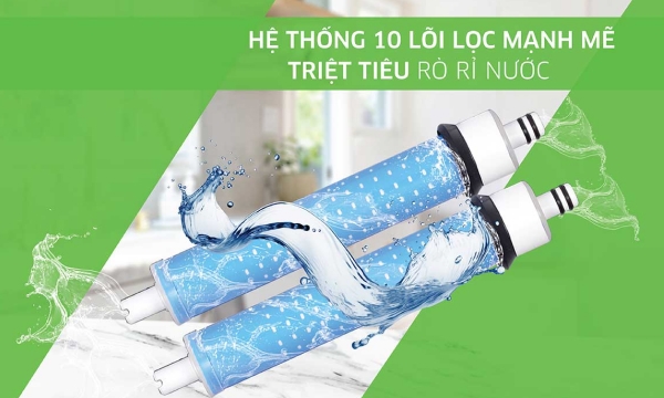 Máy lọc nước RO Hydrogen Kangaroo 10 lõi KG100HC2