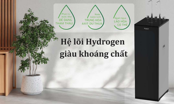 Máy lọc nước RO nóng lạnh Hydrogen Kangaroo KG10A16