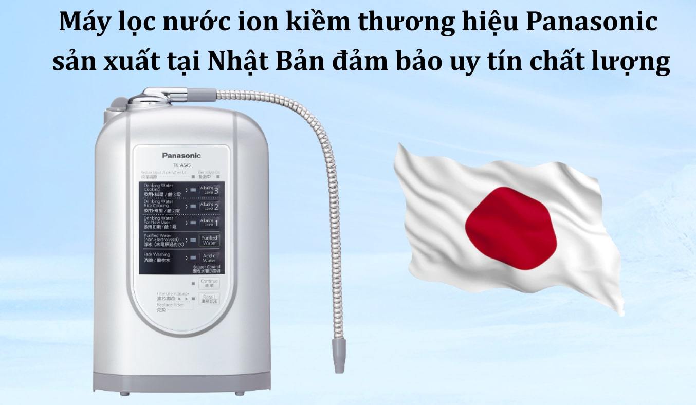 Máy lọc nước ion kiềm Panasonic TK-AS45-ZEX