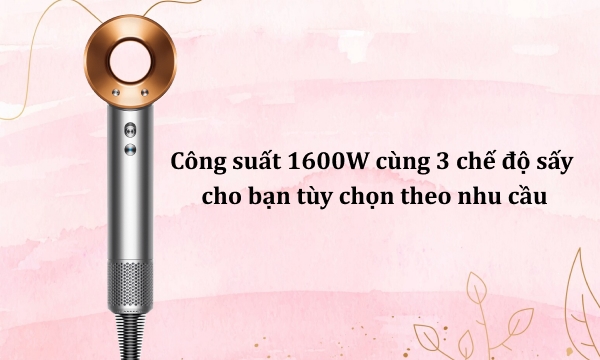 Máy sấy tóc Dyson Supersonic™ HD15 (Nickel Sáng/Vàng đồng)